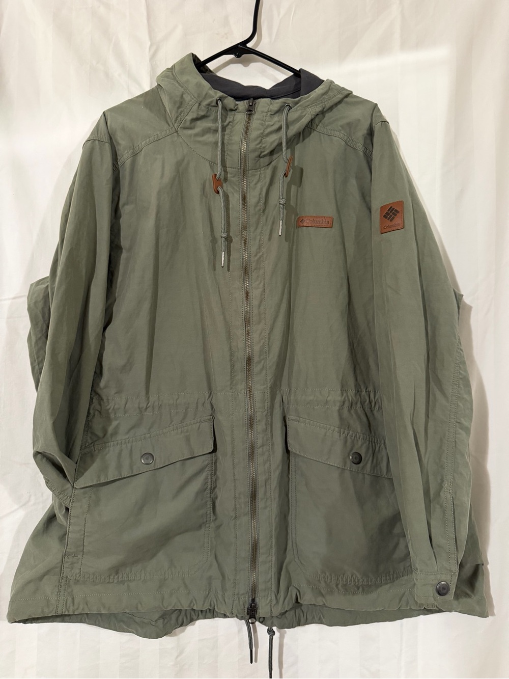 Columbia Men's Hooded Field Jacket - Olive